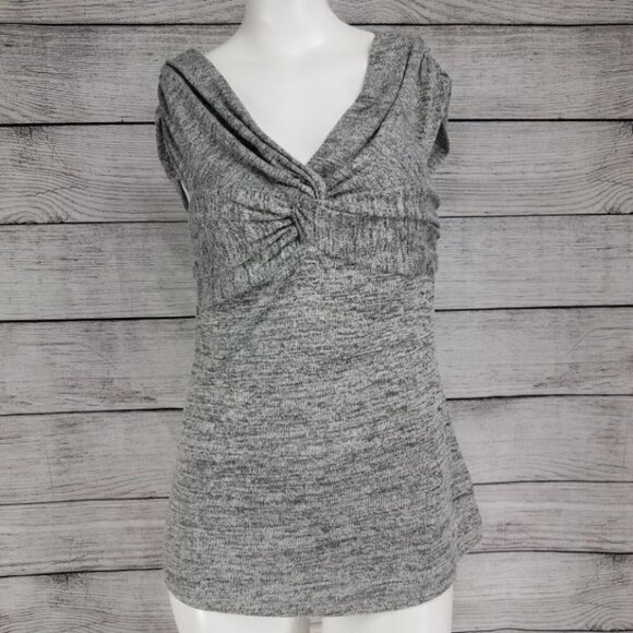 NEW Ella Moss Anthropologie S Ava knit top Wear 2 ways - on & off shoulder $70 - Picture 3 of 8